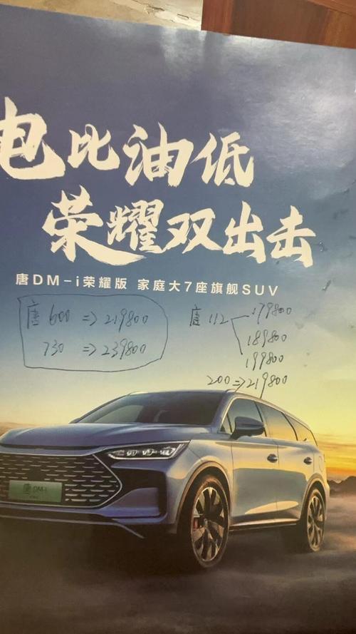 比亚迪唐混动suv费用？比亚迪唐混动汽车suv费用？  第5张
