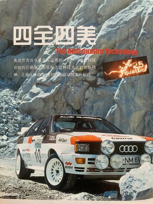 quattro奥迪上面这个是什么意思？奥迪quattro图标？  第1张