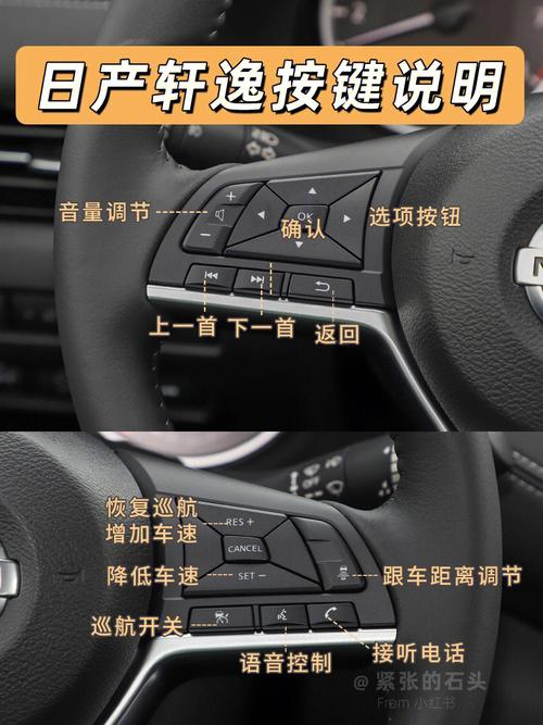 东风日产轩逸按键功能介绍，日产轩逸按键说明？  第3张