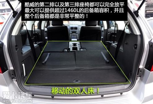 道奇酷威后排娱乐怎么使用？道奇酷威怎么开后备箱？  第5张