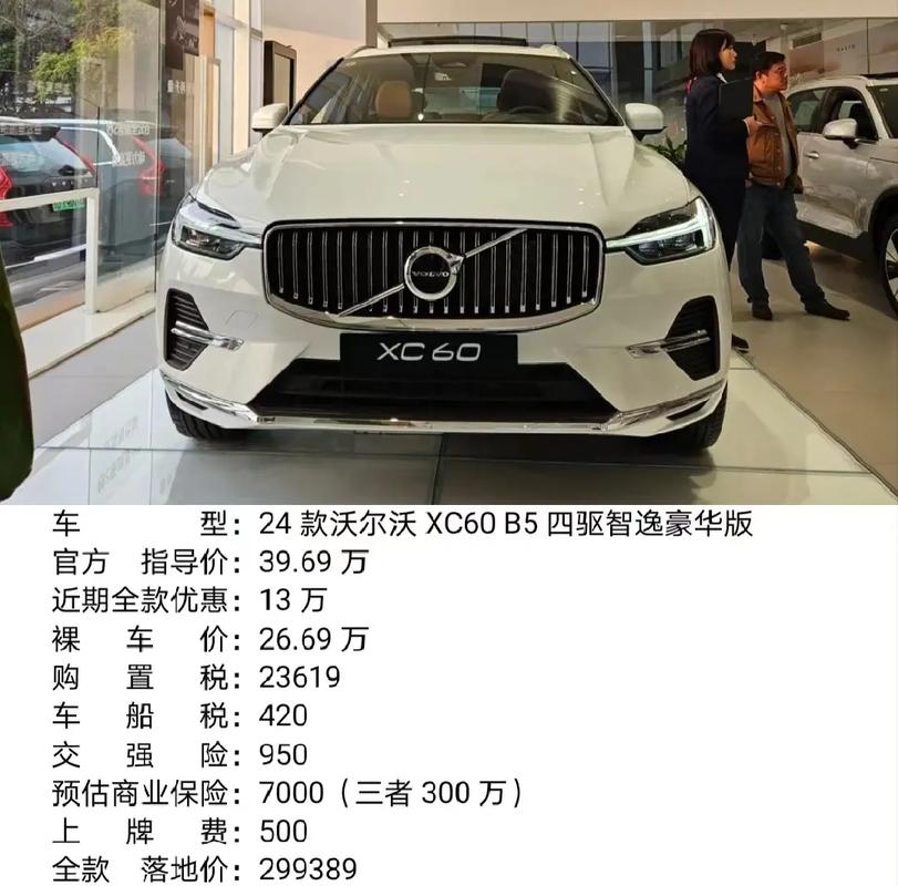 2022沃尔沃xc60费用多少钱，2021沃尔沃xc60费用？  第2张