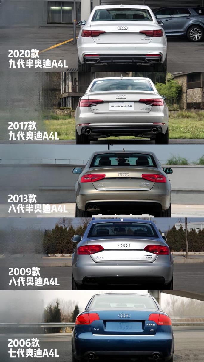 奥迪a4第几代了，奥迪a4第几代最经典  第3张