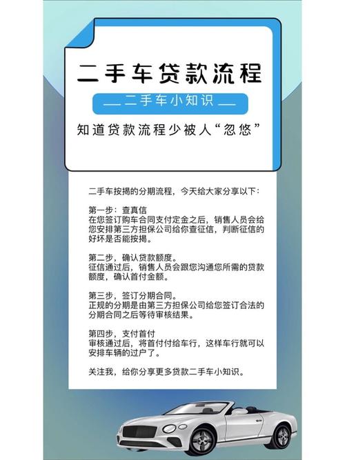 二手车贷款怎么办理，二手车贷款怎么办理两人还  第6张